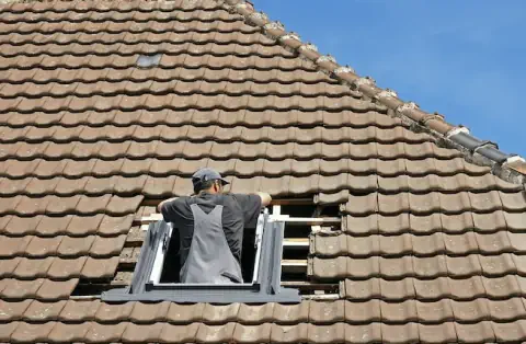 Pose de velux - La Prénessaye